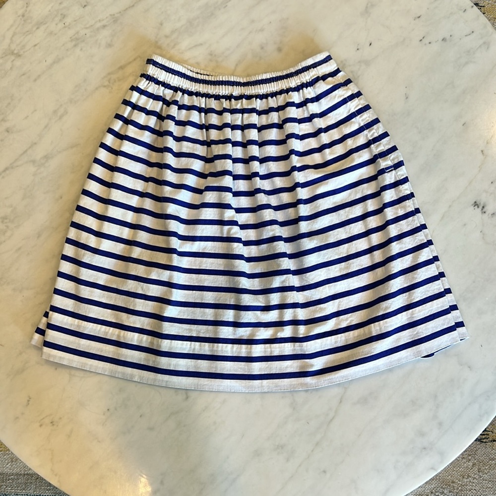 J. Crew Striped Skirt